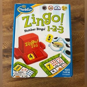 Thinkfun Zingo! Number Bingo! 1-2-3 Game